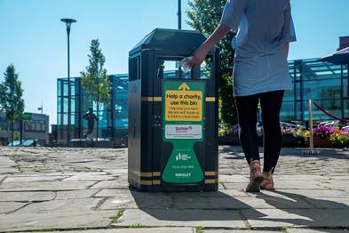 An image of the Bin It For Good campaign