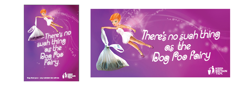 An image of the dog poo fairy campaign