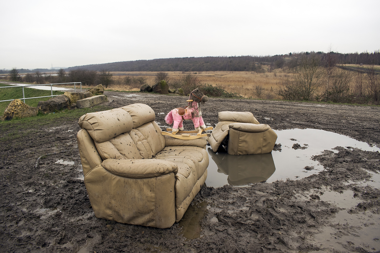 An image of a fly-tipping incident