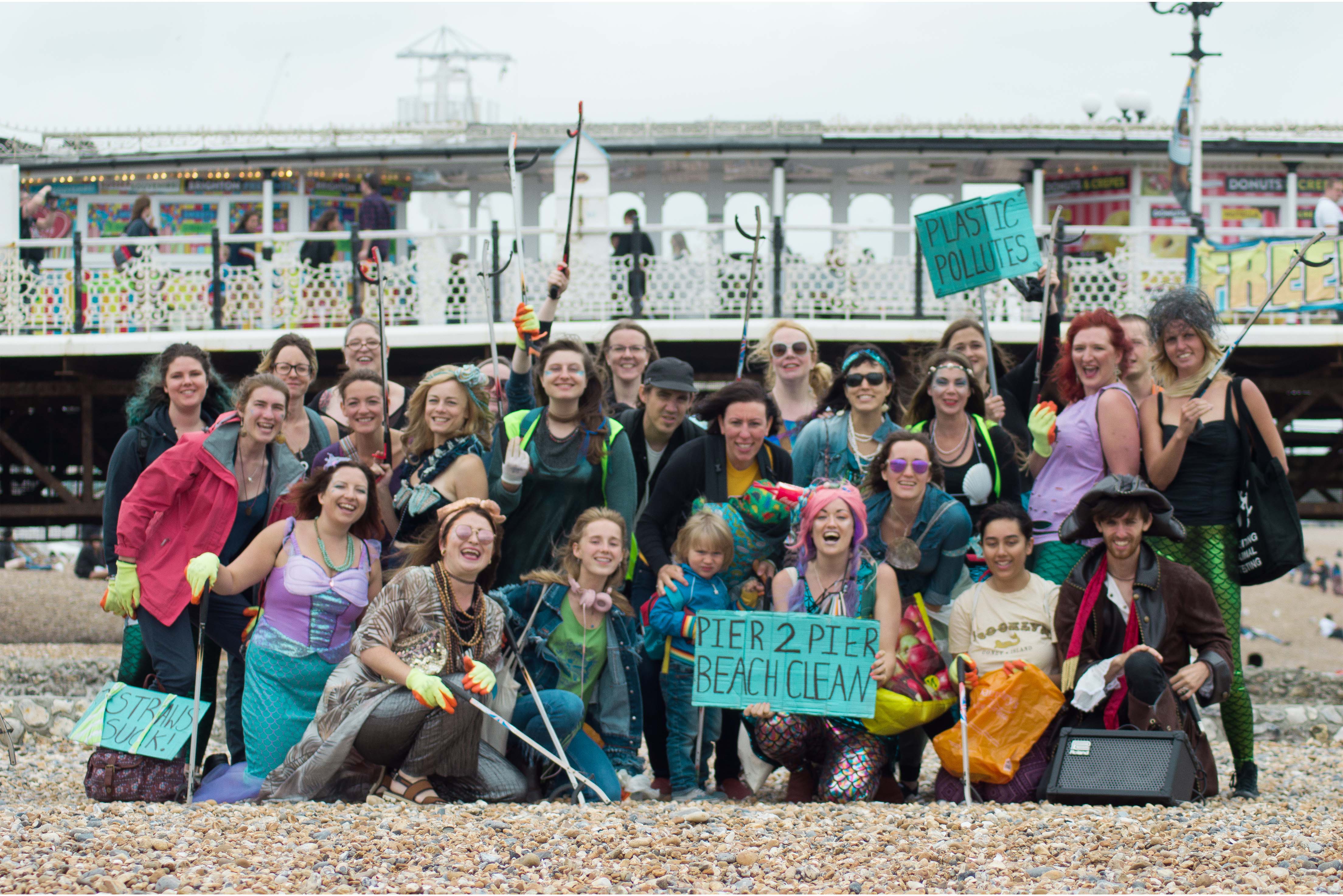 Pier2Pier Brighton our latest #LitterHeroes in action