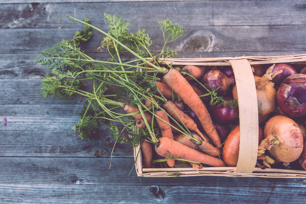 An image of fresh vegetables