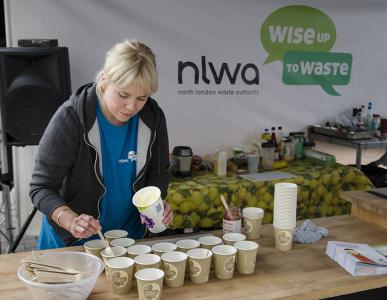 An image of a Waste Less, Lunch Free event