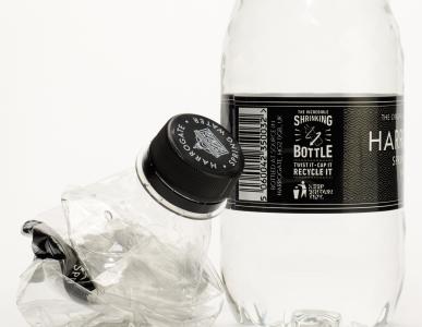 Harrogate Spring Water's incredible shrinking bottle