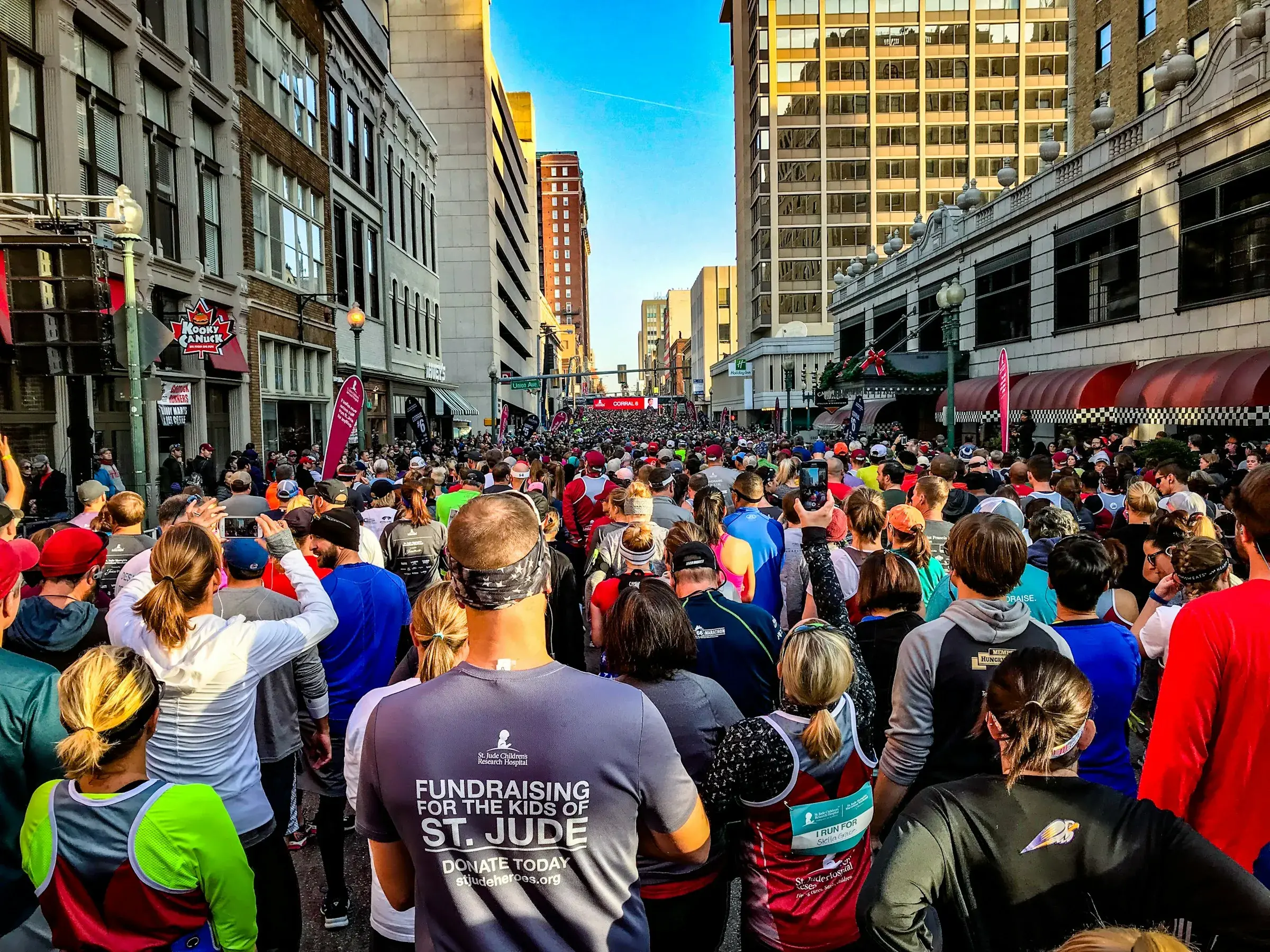 Fundraising in the streets