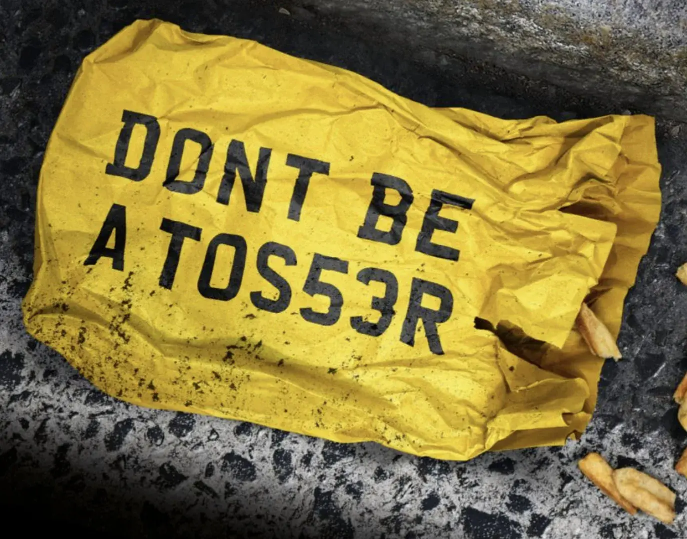 Don't be a tosser