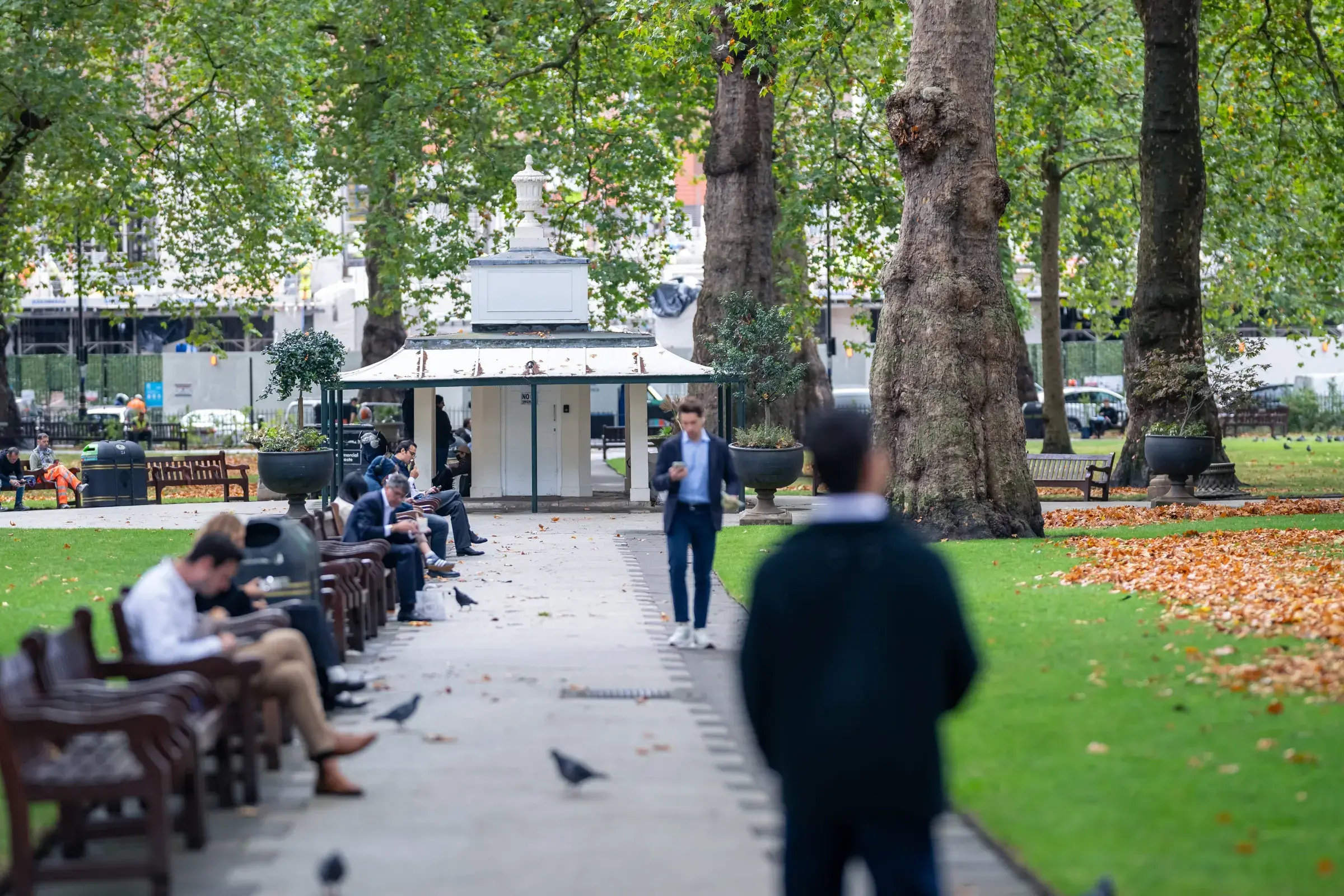 Green Flag Award-winning Berkley Square Gardens