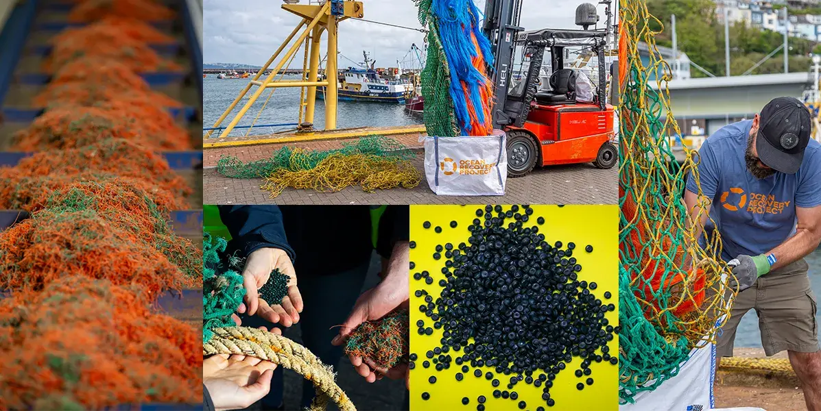 Fishing net recycling scheme