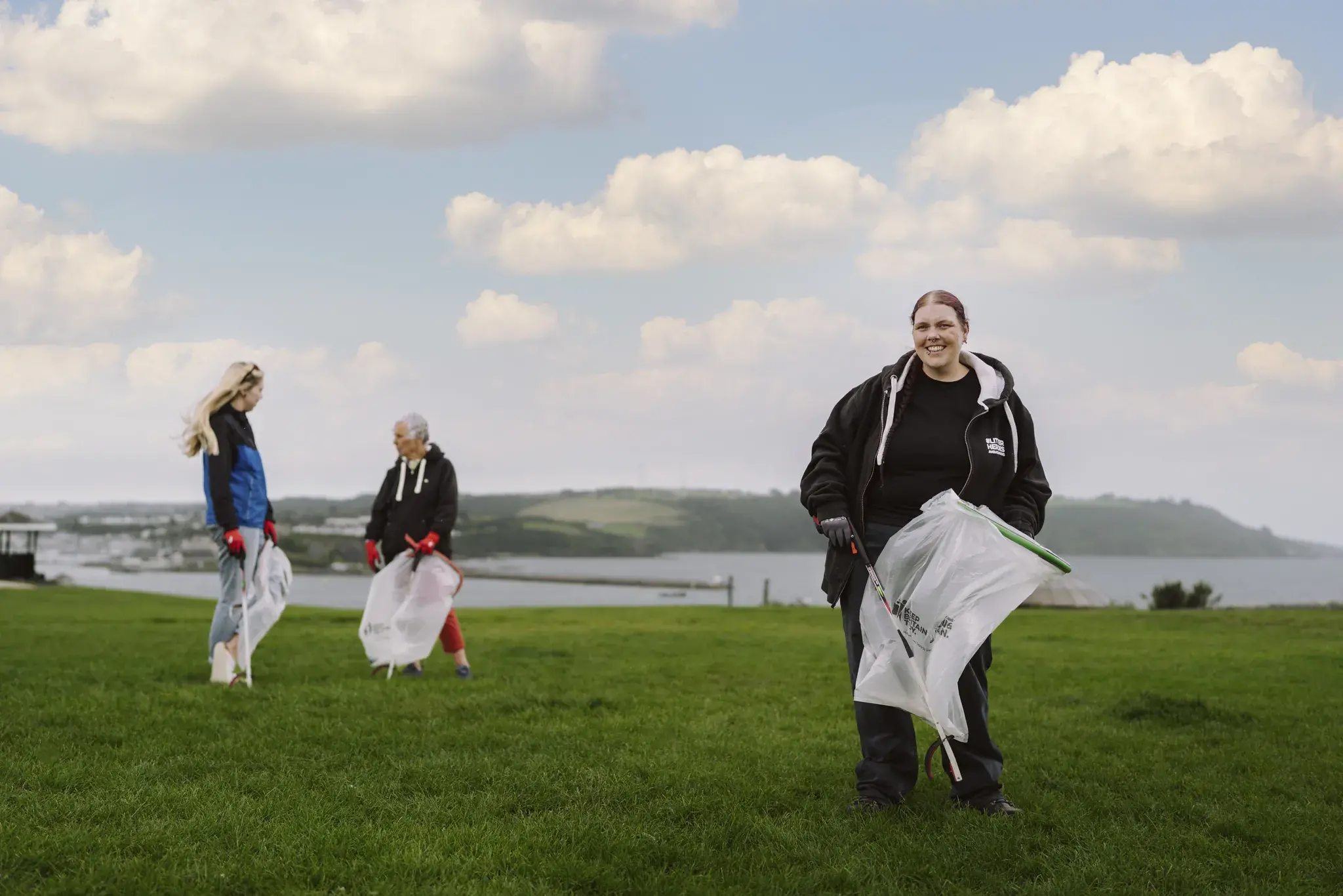 Litter Heroes litter pickers picking litter