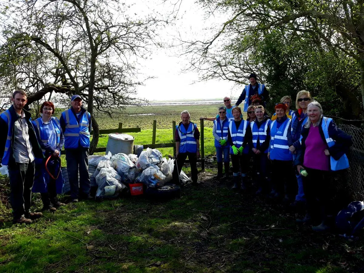 Litter pictures posing for a photo