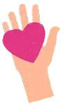 hand heart